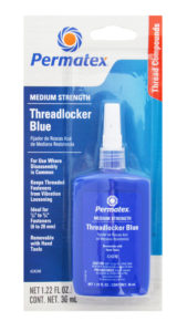 blue threadlocker
