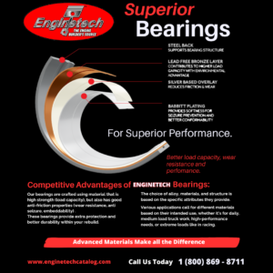 Bearings Rod & Main | Products | Enginetech - The Engine Builder Source